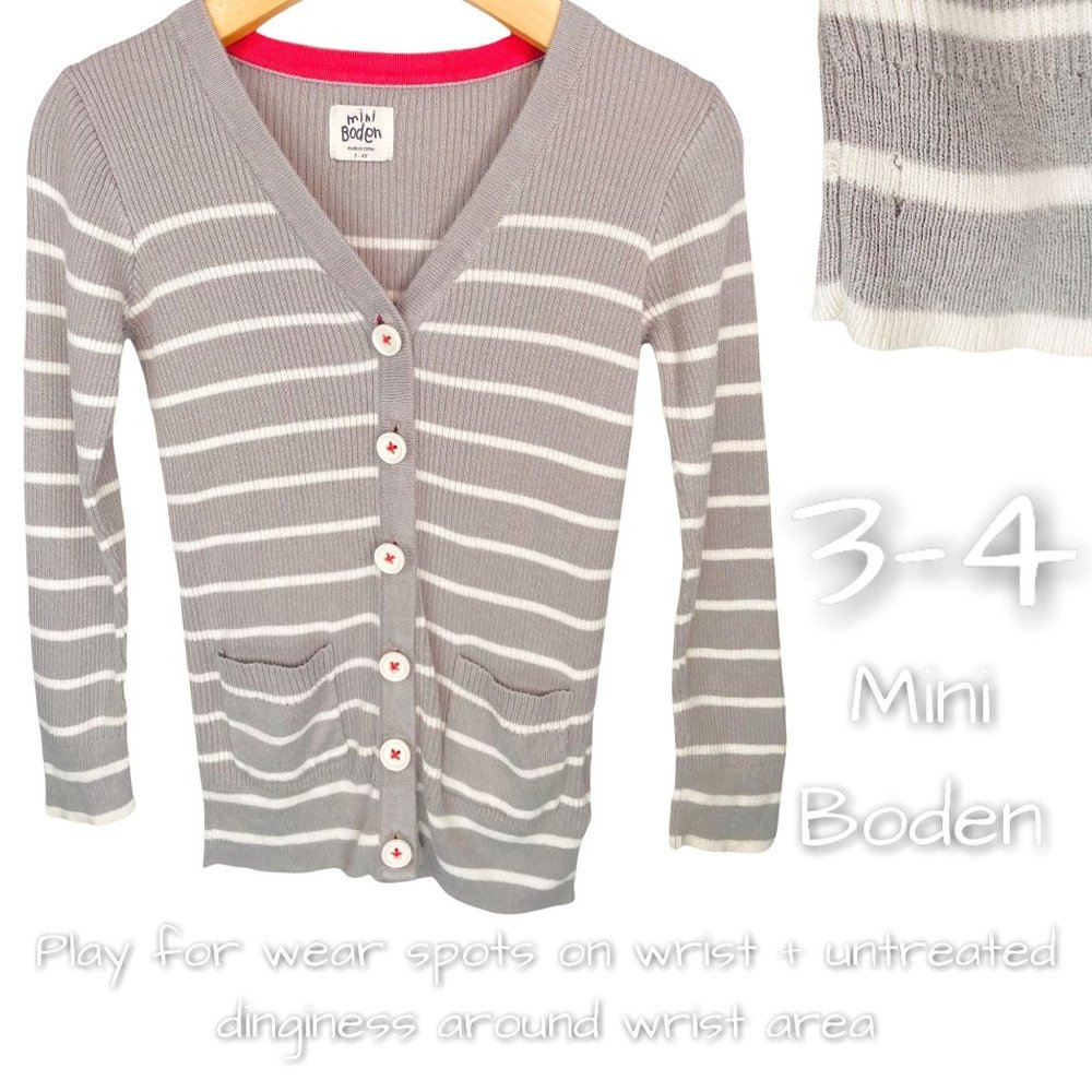 Mini Boden cardigan tee